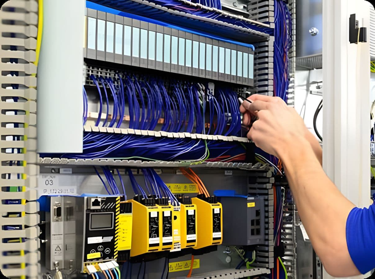 Laptop industrial marca Advantech para uso en construcciones